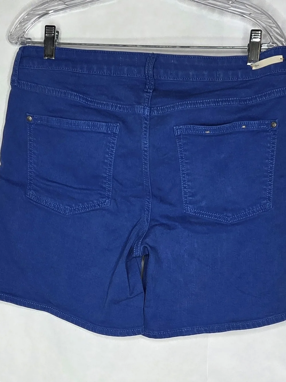 Pilcro and the Letterpress Royal Blue Denim Shorts - Picture 5 of 7